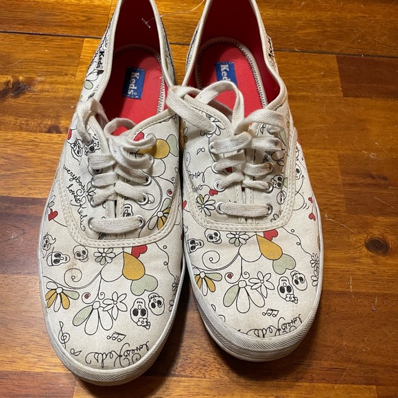 Women’s keds sugar skull size 10 gently used - Picture 5 of 7
